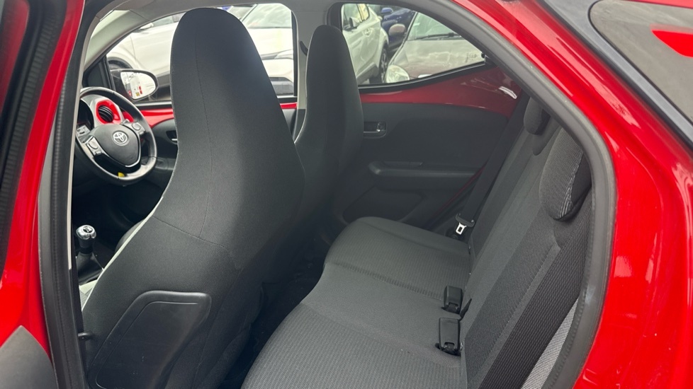 Toyota Aygo Hatchback Red #15