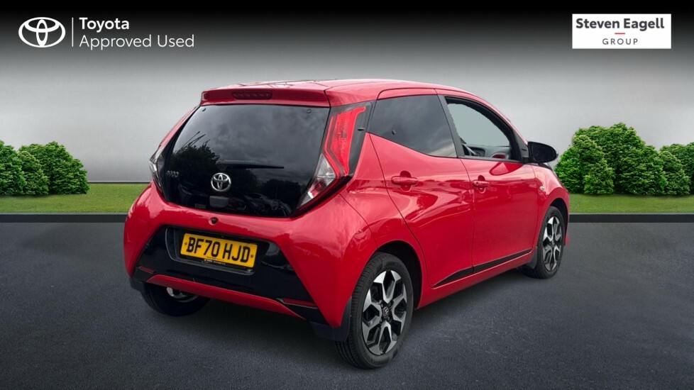 Toyota Aygo Hatchback Red #2