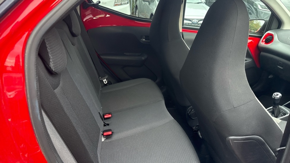 Toyota Aygo Hatchback Red #8