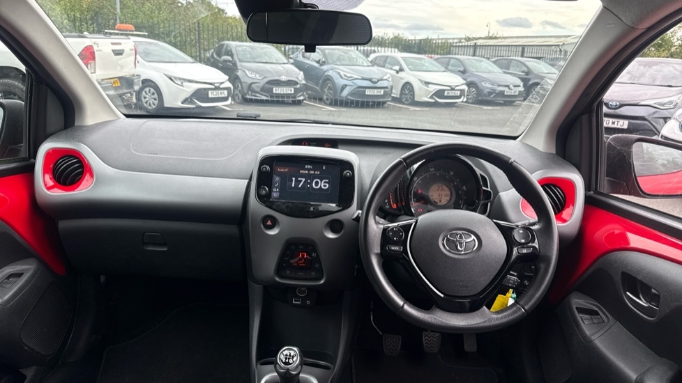 Toyota Aygo Hatchback Red #6