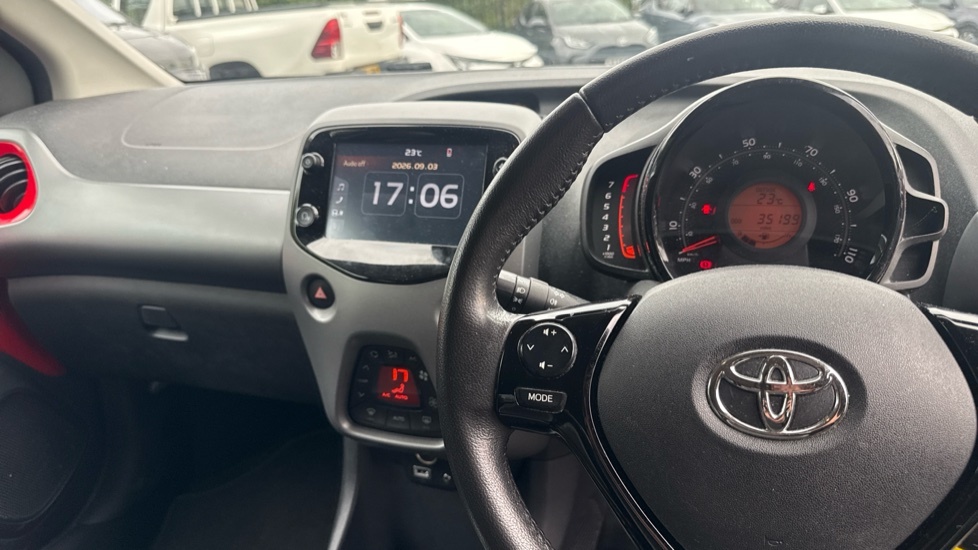 Toyota Aygo Hatchback Red #10