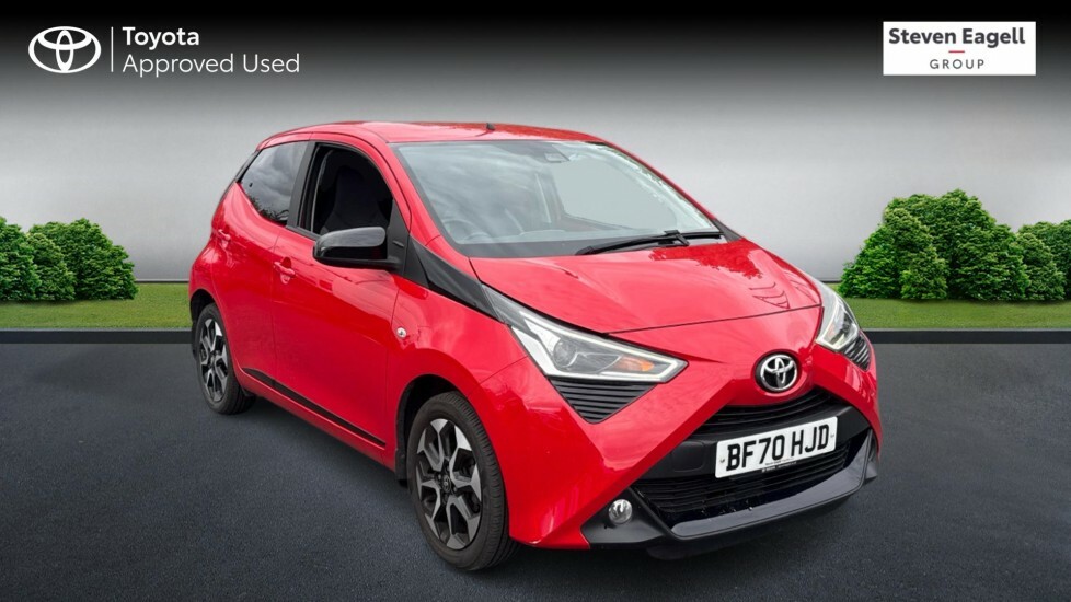 Toyota Aygo Hatchback Red #1