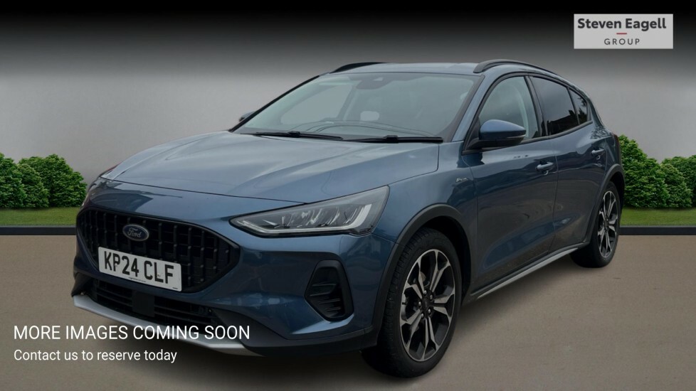 Ford Focus 1.0T Ecoboost Mhev Active X Hatchback H KP24CLF Blue #3