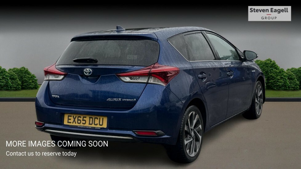 Toyota Auris 1.8 Vvt-h Design Hatchback Hybrid Cvt E Blue #4