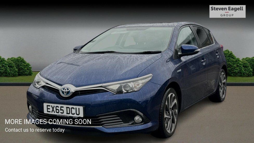 Toyota Auris 1.8 Vvt-h Design Hatchback Hybrid Cvt E Blue #3