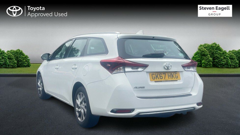 Toyota Auris 1.2 Vvt-i Icon Touring Sports Cvt Euro 6 Ss White #4