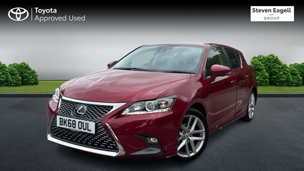 Lexus CT 1.8 200H Luxury E-cvt Euro 6 Ss Red #3