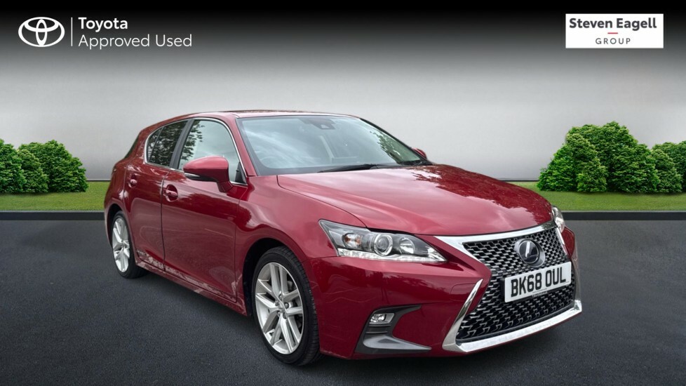 Lexus CT 1.8 200H Luxury E-cvt Euro 6 Ss Red