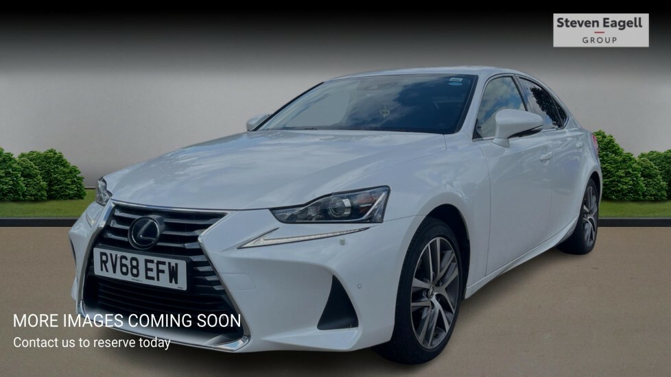 Lexus IS 2.5 300H Executive Edition Saloon Hybri White #3