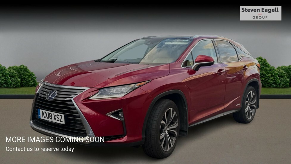 Lexus RX 3.5 450H V6 Luxury Cvt 4Wd Euro 6 Ss Red #3