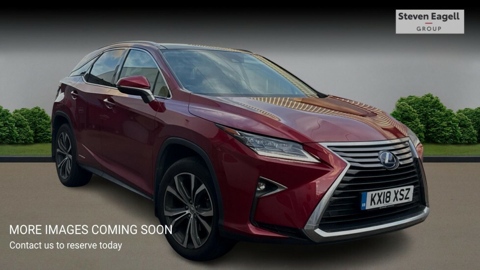 Lexus RX 3.5 450H V6 Luxury Cvt 4Wd Euro 6 Ss Red
