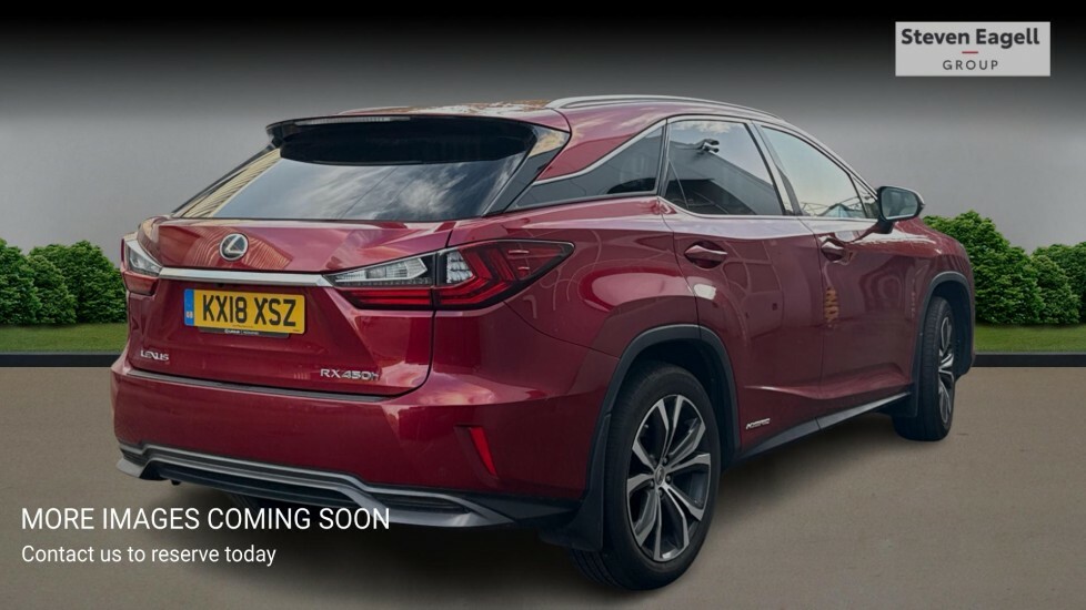 Lexus RX 3.5 450H V6 Luxury Cvt 4Wd Euro 6 Ss Red #4