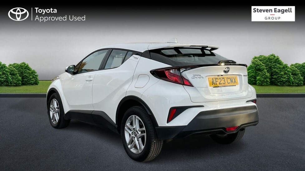 Toyota C-Hr 1.8 Vvt-h Gpf Icon Suv Hybrid Cvt Euro White #4