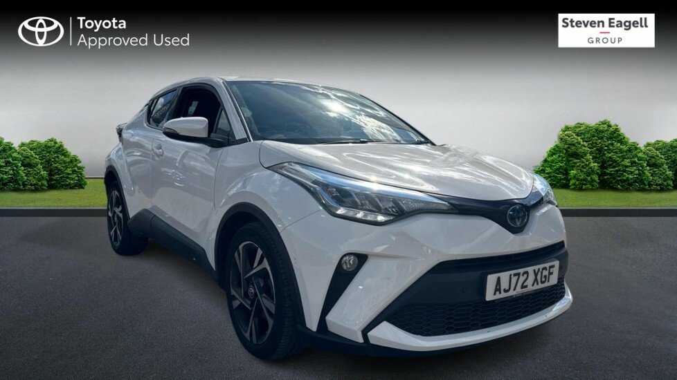 Toyota C-Hr 1.8 Vvt-h Gpf Design Suv Hybrid Cvt Eur White