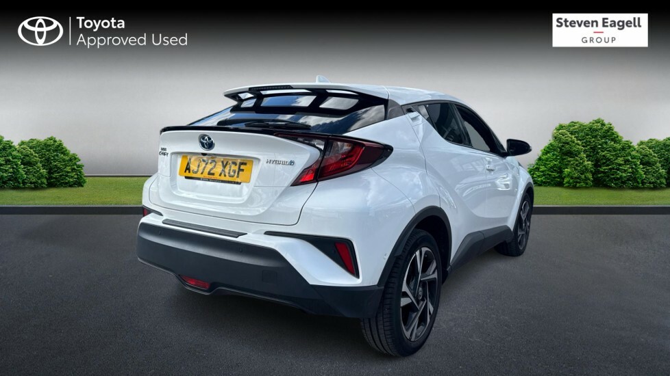 Toyota C-Hr 1.8 Vvt-h Gpf Design Suv Hybrid Cvt Eur White #2