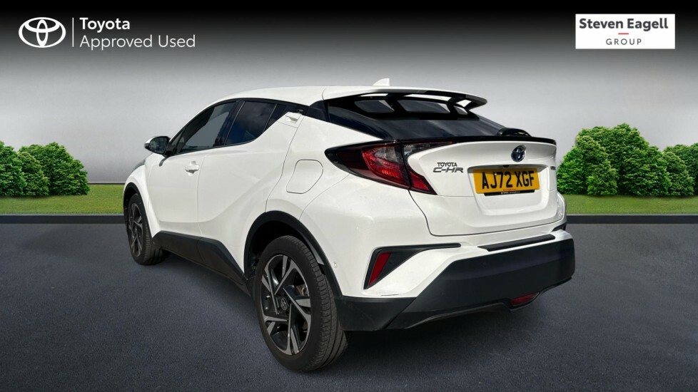 Toyota C-Hr 1.8 Vvt-h Gpf Design Suv Hybrid Cvt Eur White #4