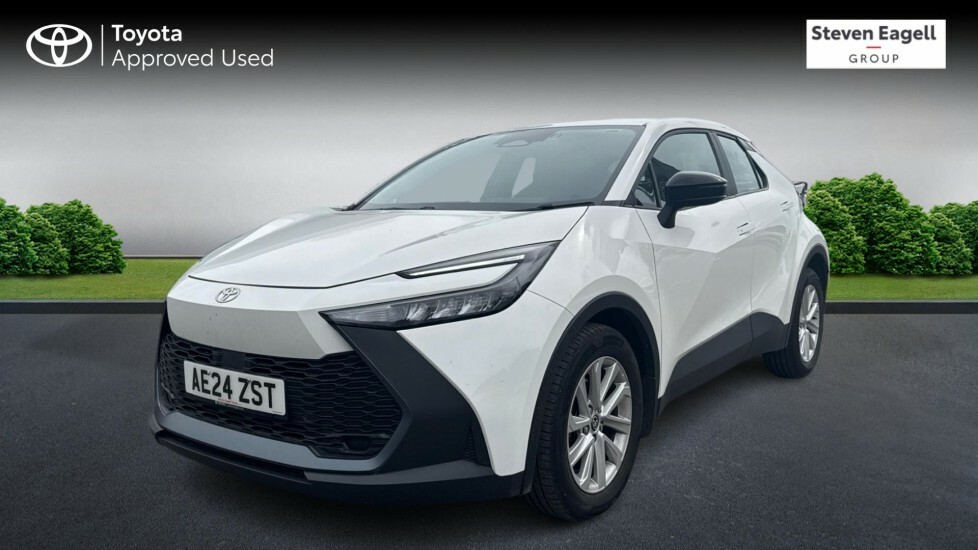 Toyota C-Hr 1.8 Vvt-h Icon Suv Hybrid Cvt Euro 6 S White #3