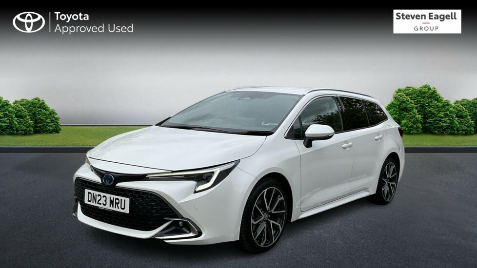 Toyota Corolla 1.8 Vvt-h Excel Touring Sports Cvt Euro 6 Ss White #3
