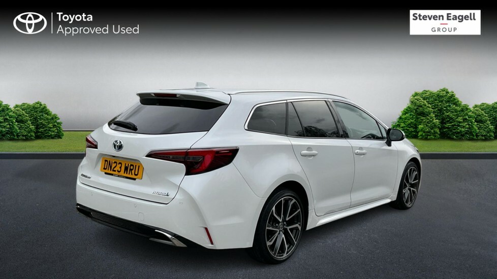 Toyota Corolla 1.8 Vvt-h Excel Touring Sports Cvt Euro 6 Ss White #2
