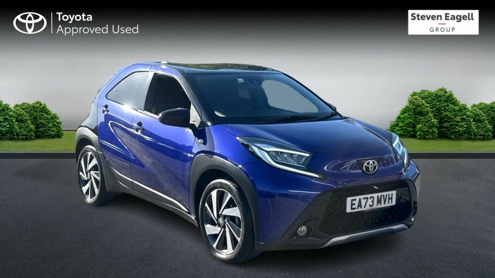 Toyota Aygo X 1.0 Vvt-i Exclusive Euro 6 Ss Blue