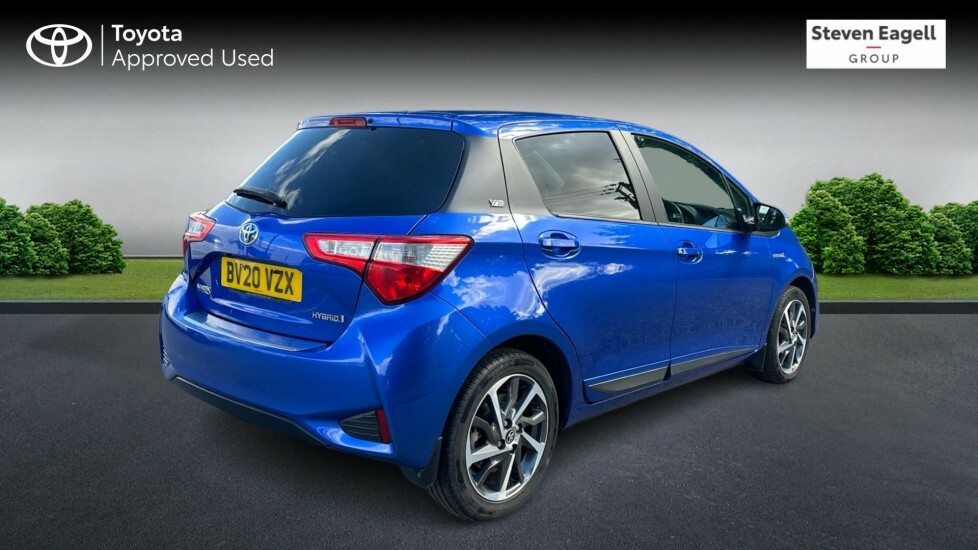 Toyota Yaris 1.5 Vvt-h Y20 Bi-tone E-cvt Euro 6 Ss Blue #2