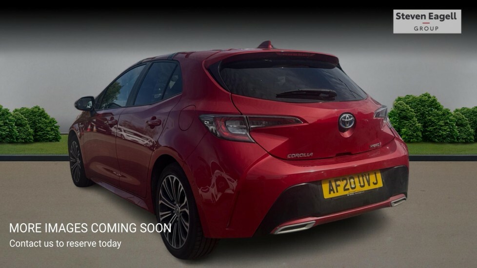 Toyota Corolla 2.0 Vvt-h Design Hatchback Hybrid Cvt E Red #2