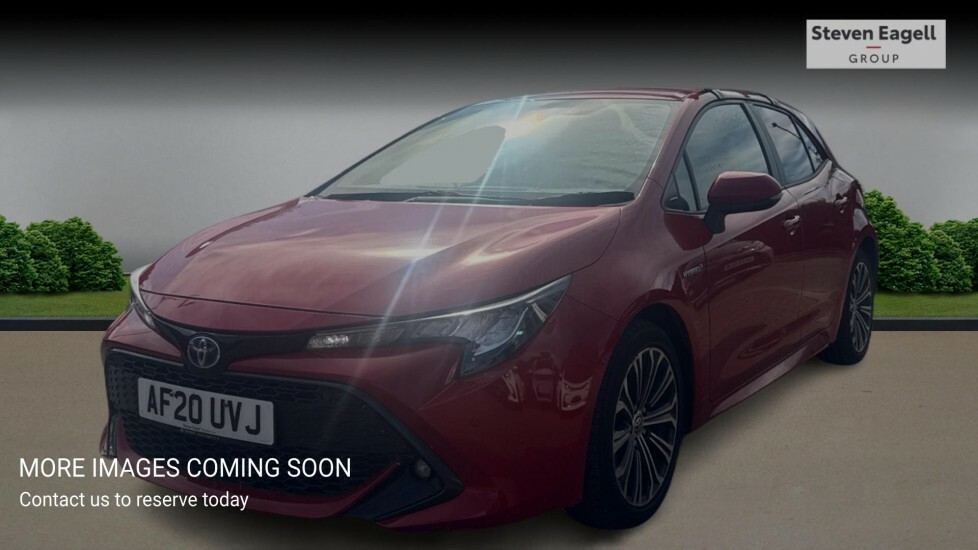 Toyota Corolla 2.0 Vvt-h Design Hatchback Hybrid Cvt E Red #3