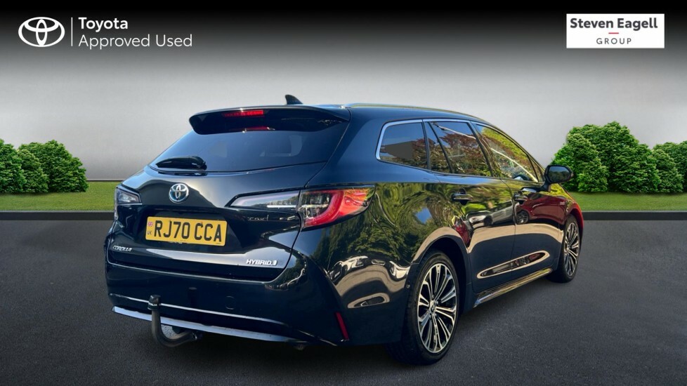 Toyota Corolla 1.8 Vvt-h Excel Touring Sports Cvt Euro 6 Ss Black #2