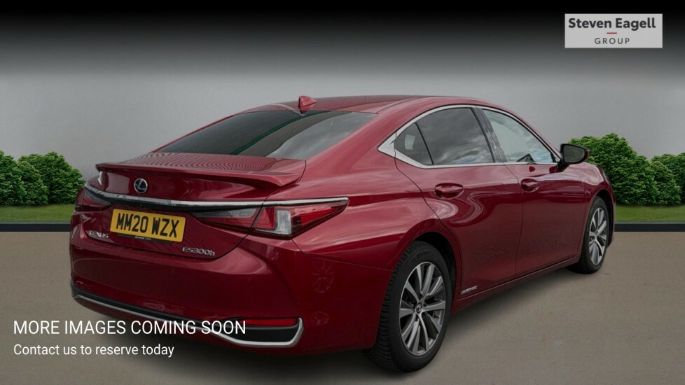Lexus ES 2.5 300H Premium Edition Saloon Hybrid Red #4