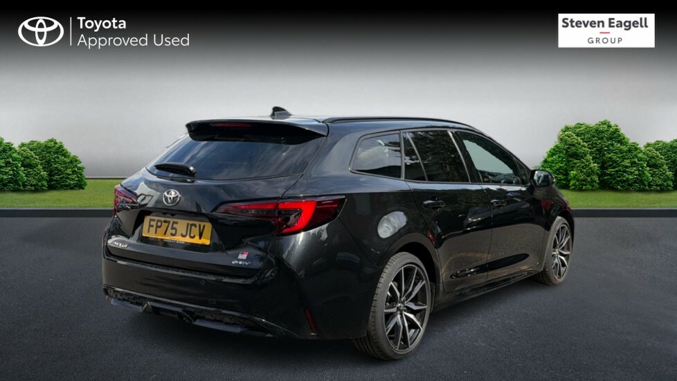 Toyota Corolla 2.0 Vvt-h Gr Sport Touring Sports Cvt Euro 6 Ss Black #2