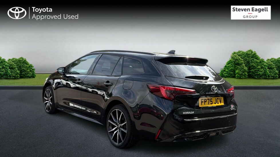 Toyota Corolla 2.0 Vvt-h Gr Sport Touring Sports Cvt Euro 6 Ss Black #4