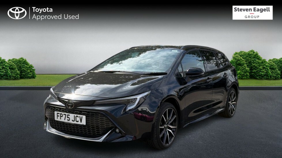 Toyota Corolla 2.0 Vvt-h Gr Sport Touring Sports Cvt Euro 6 Ss Black #3