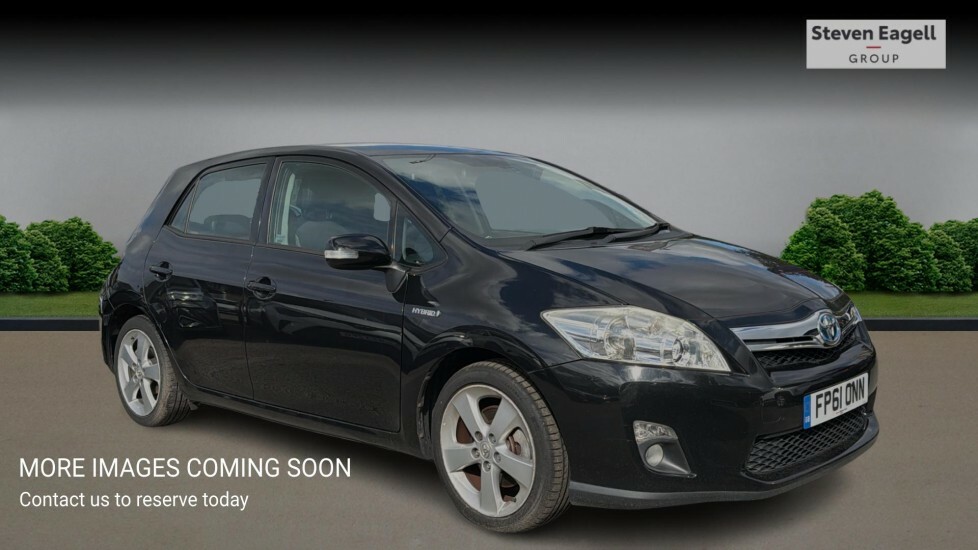 Toyota Auris 1.8 Vvt-h T Spirit Hatchback Hybrid Cvt Black