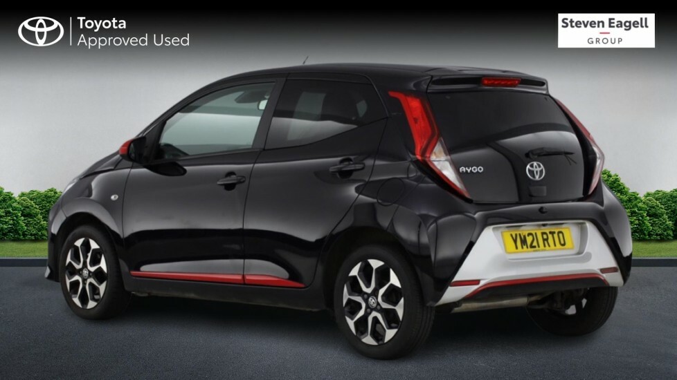 Toyota Aygo 1.0 Vvt-i X-trend Hatchback Euro Black #4