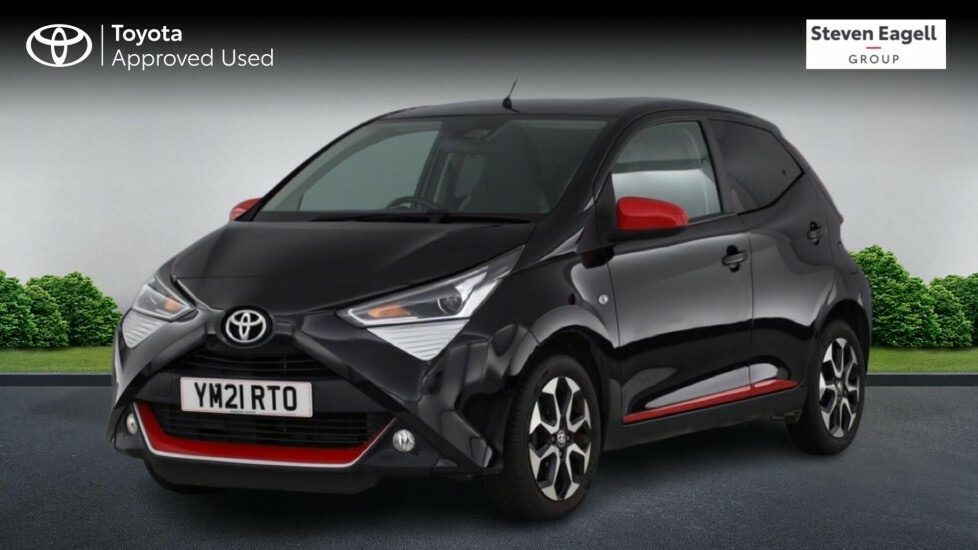 Toyota Aygo 1.0 Vvt-i X-trend Hatchback Euro Black #3