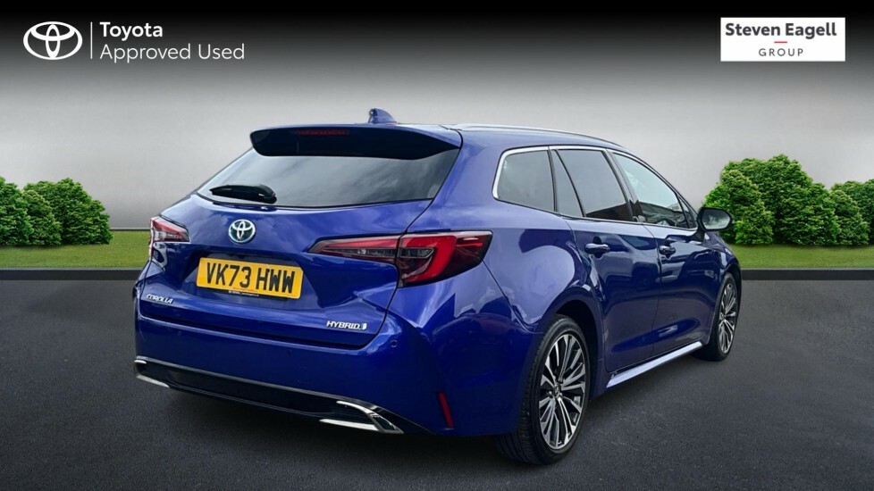Toyota Corolla 1.8 Vvt-h Design Touring Sports Cvt Euro 6 Ss 5 Blue #2