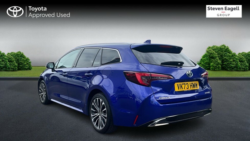 Toyota Corolla 1.8 Vvt-h Design Touring Sports Cvt Euro 6 Ss 5 Blue #4