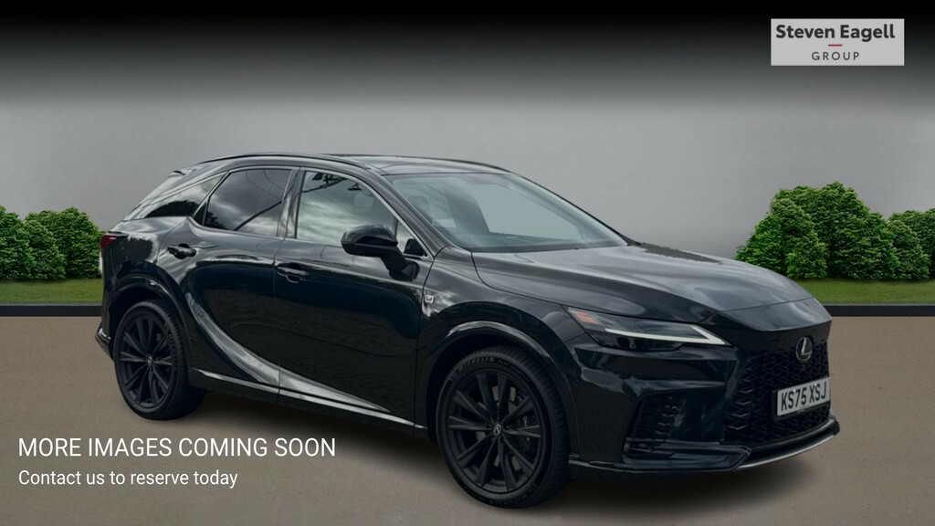 Lexus RX 2.4 500H Turbo F Sport Takumi Suv Hybri Black