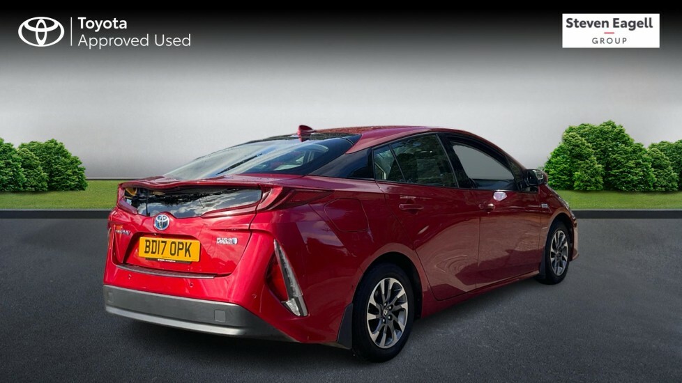 Toyota Prius 1.8 Vvt 8.8Kwh Excel Cvt Euro 6 Ss Red #2