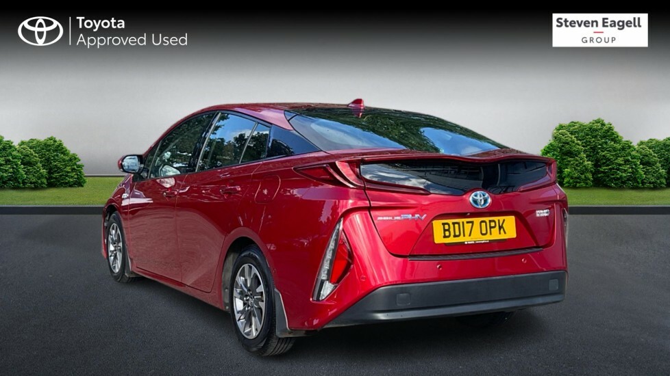 Toyota Prius 1.8 Vvt 8.8Kwh Excel Cvt Euro 6 Ss Red #4