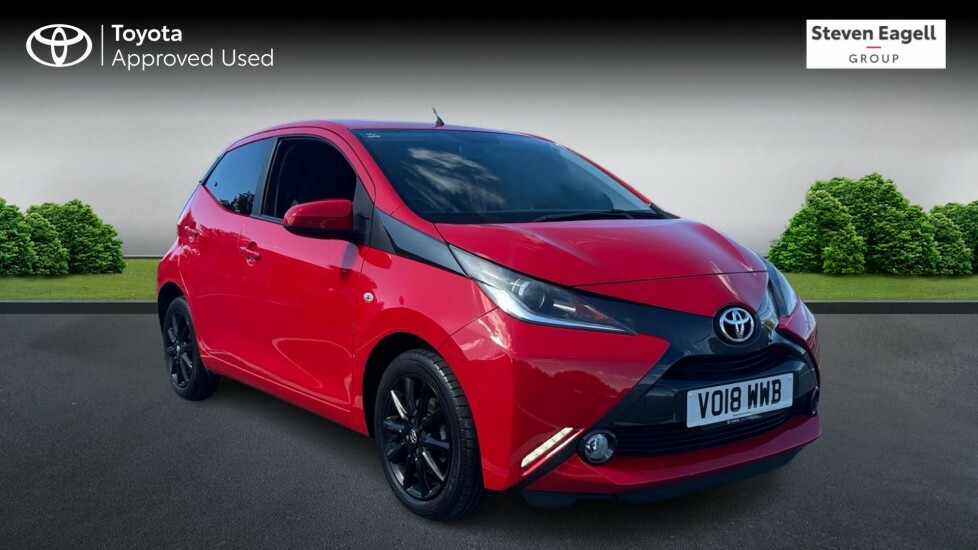 Toyota Aygo 1.0 Vvt-i X-style X-shift Euro 6 Red