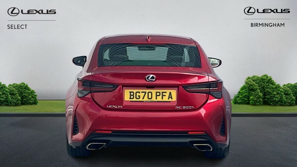 Lexus RC 2.5 300H F Sport E-cvt Euro 6 Ss Red #5