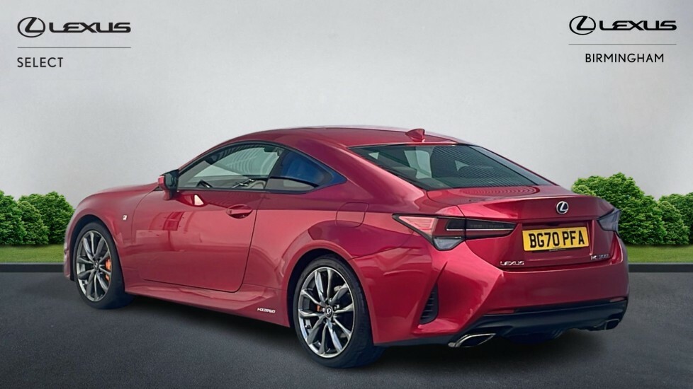 Lexus RC 2.5 300H F Sport E-cvt Euro 6 Ss Red #2