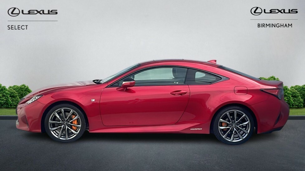Lexus RC 2.5 300H F Sport E-cvt Euro 6 Ss Red #3
