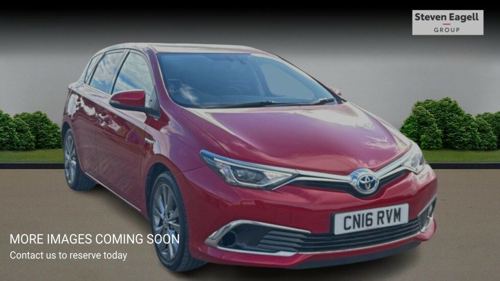 Toyota Auris 1.8 Vvt-h Excel Cvt Euro 6 Ss Red