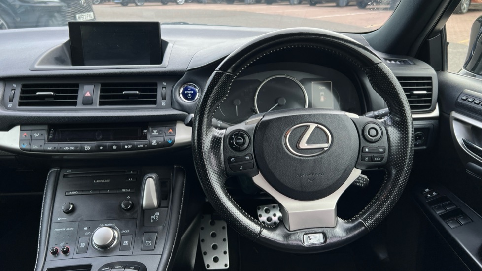 Lexus CT 1.8 200H Luxury Cvt Euro 6 Ss Black #8