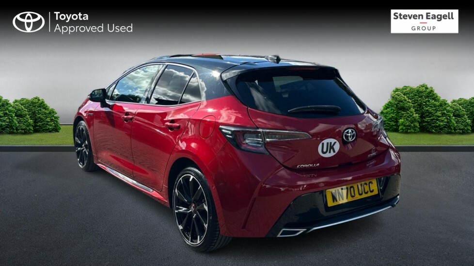 Toyota Corolla 2.0 Vvt-h Gr Sport Cvt Euro 6 Ss Red #4