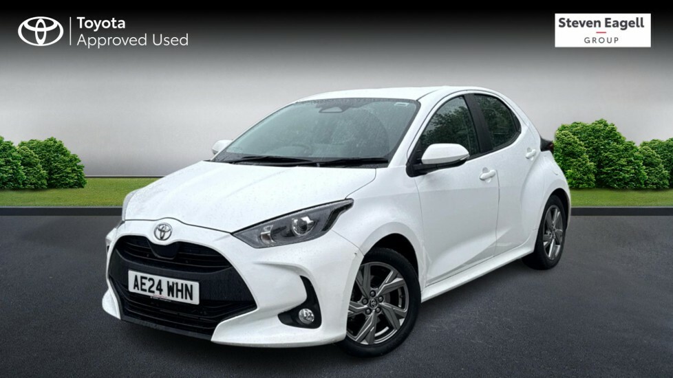 Toyota Yaris 1.5 Vvt-h Icon E-cvt Euro 6 Ss White #3