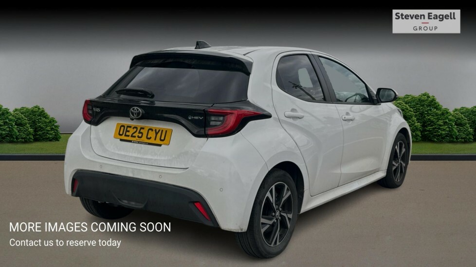 Toyota Yaris 1.5 Vvt-h Design E-cvt Euro 6 Ss White #4