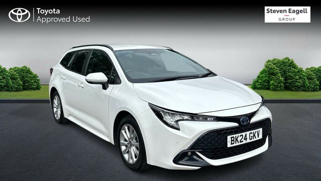 Toyota Corolla 1.8 Vvt-h Icon Touring Sports Cvt Euro 6 Ss White